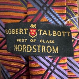 Robert Talbott Best of Class Wide Tie Hand sewn Imported Silk Mens Business